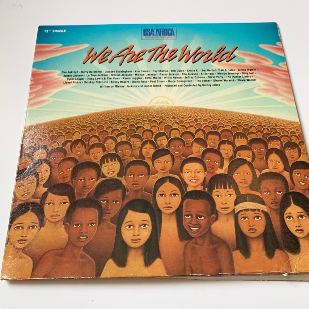 WE ARE THE WORLD VINYL